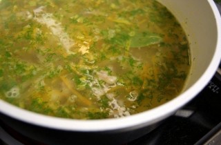 Рассольник с пшеном - фото шага 7