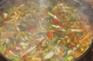 Щи с капустой и крапивой - фото шага 15