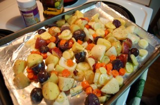 Жаркое из свиных отбивных с картофелем - фото шага 2