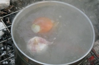 Уха на природе - фото шага 7