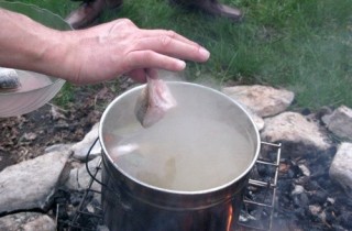 Уха на природе - фото шага 10