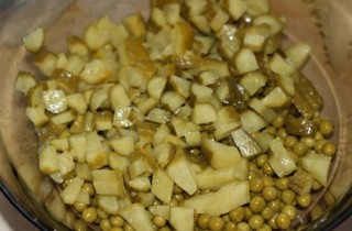 Вегетарианский салат 