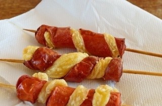 Хот-доги из слоеного теста - фото шага 6