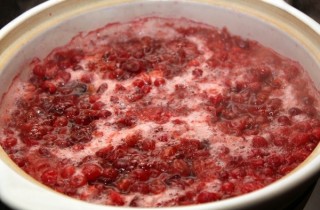 Клюквенный морс с медом - фото шага 4