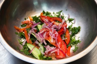 Овощная шаурма - фото шага 2