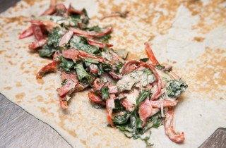 Овощная шаурма - фото шага 4