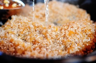 Ризотто с уткой и ветчиной - фото шага 8