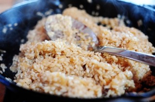 Ризотто с уткой и ветчиной - фото шага 10