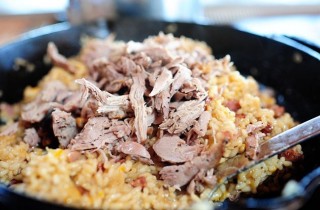 Ризотто с уткой и ветчиной - фото шага 14