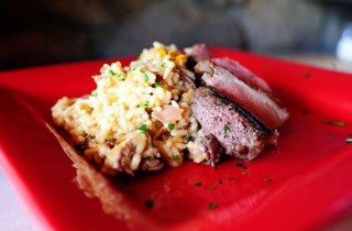 Ризотто с уткой и ветчиной - фото шага 16