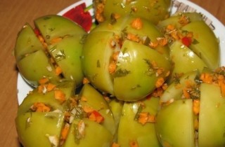 Квашеные зеленые помидоры - фото шага 8