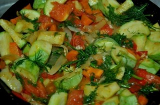 Рагу с кабачками и помидорами - фото шага 5