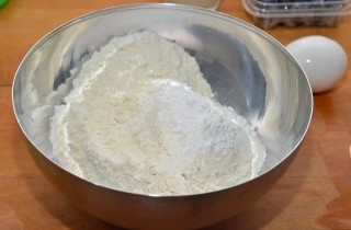 Американские блинчики с голубикой - фото шага 2