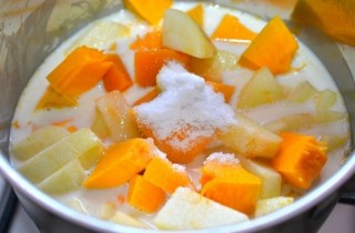 Каша из тыквы с рисом - фото шага 5