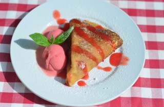 Простые блинчики с начинкой - фото шага 22