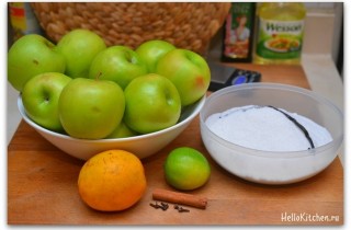 Яблочный ароматный джем - фото шага 1