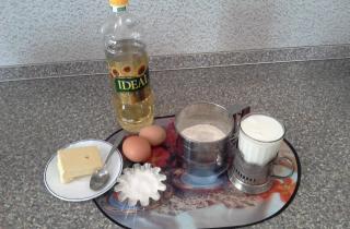 Блины на кефире - фото шага 1