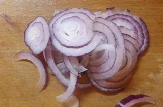 Шаурма с овощами и курицей - фото шага 3