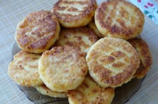 Сырники с морковью - фото шага 7