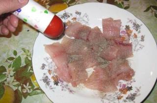 Шашлык из щуки - фото шага 4