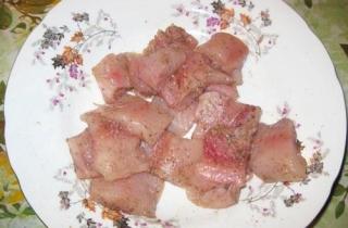 Шашлык из щуки - фото шага 5